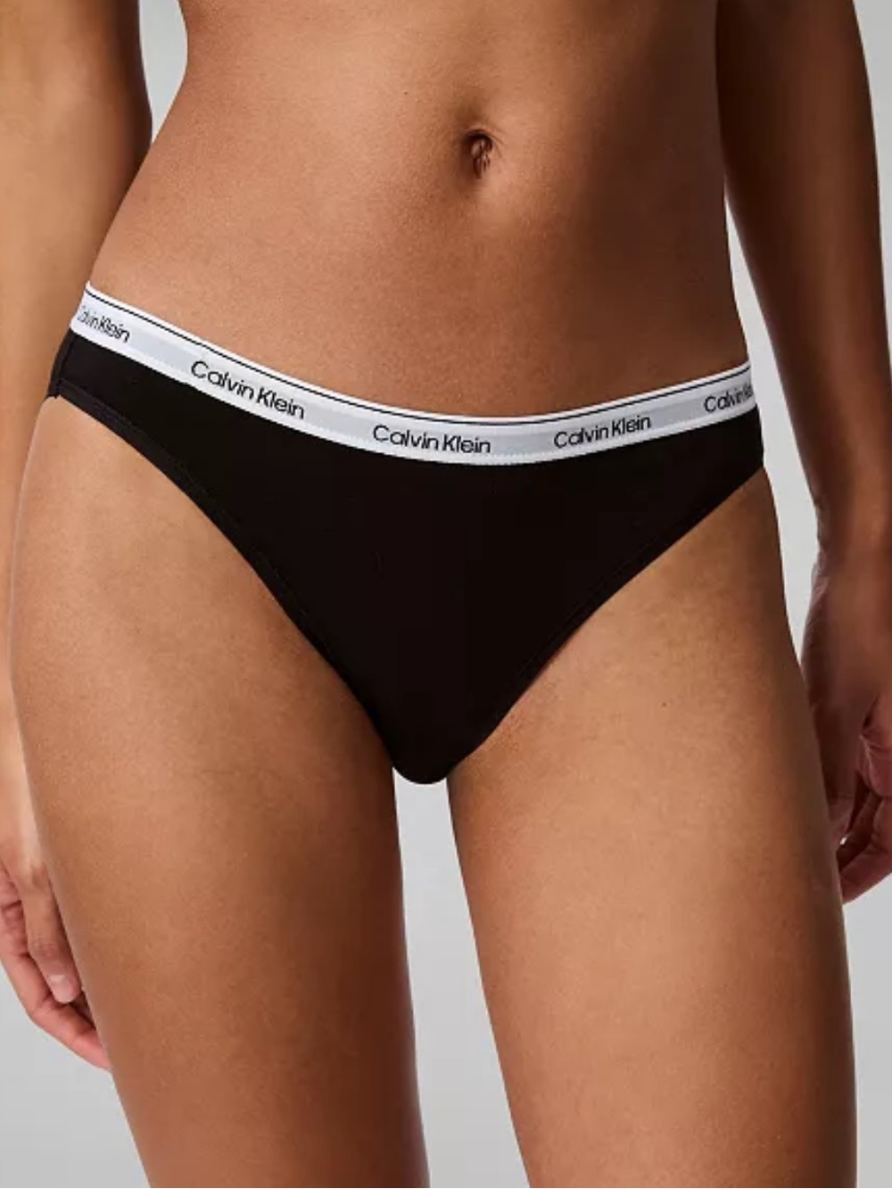 NWT Calvin Klein Cotton 2-Pack Bikini Underwear - Black/White